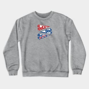 Vintage Cheer Pennants Crewneck Sweatshirt